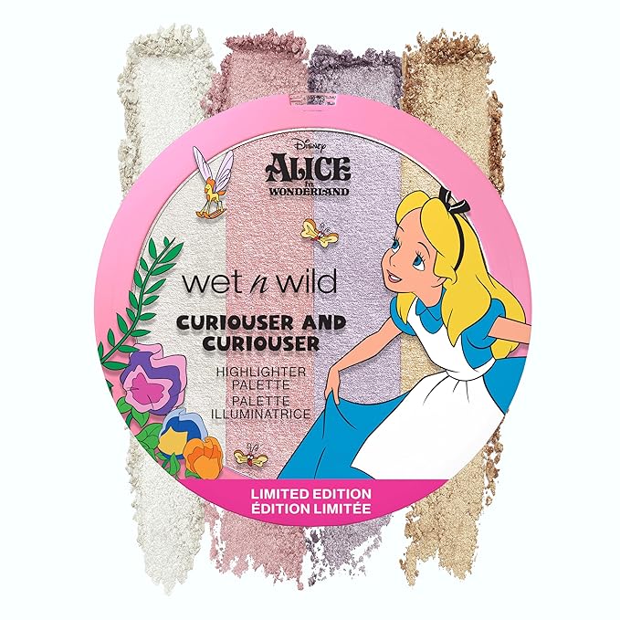 wet n wild Curiouser And Curiouser Highlighter Palette Alice In Wonderland Collection-Velvo Beauty