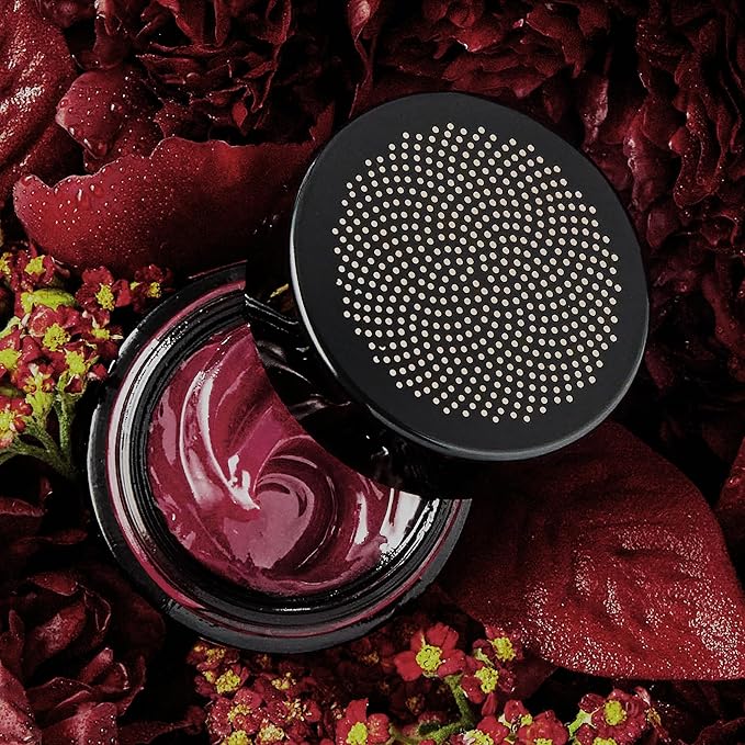 True Botanicals - Moisture Lock Glossy Lip Balm | Non-Toxic, Cruelty-Free, Organic | Hyaluronic Acid, Moisturizing to Target Dry + Aging Lips | MADE Safe (Berry, 0.14 oz | 4 g)-Velvo Beauty