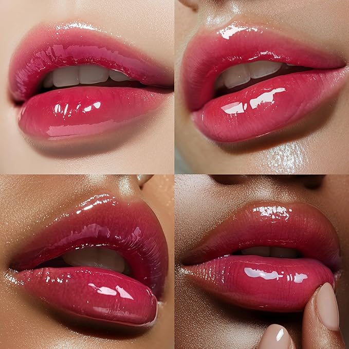 Espoir Couture Lip Tint Glaze #4 Hushed Cherry 0.14oz | Volumizing Lip Stain with Syrupy Shine | Long-Lasting & Vibrant Color for Radiant Lip Look | Moisturizing & Glossy Lip Tint | Korean Lip Makeup-Velvo Beauty