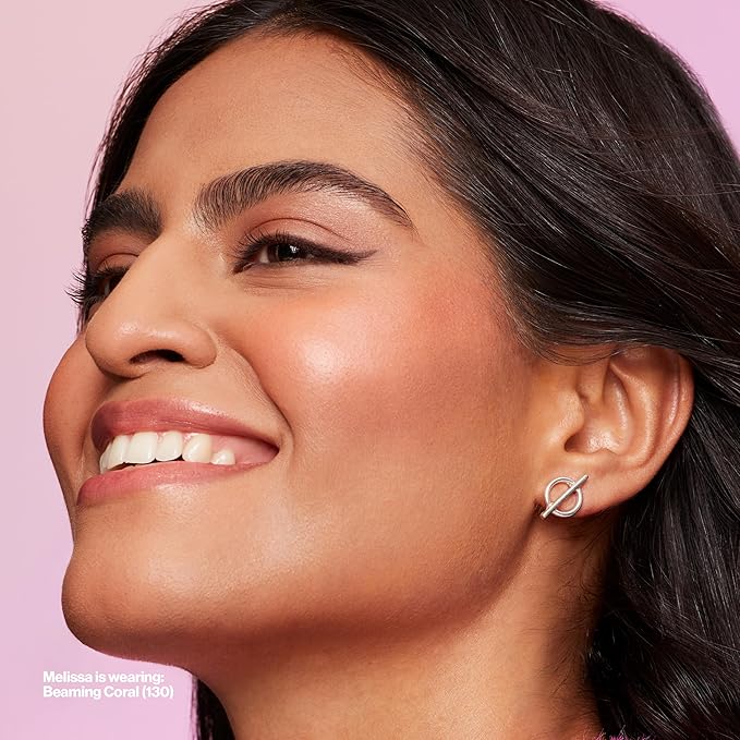 Revlon Illuminance Gel Serum Blush, Visibly Plump Cheeks, Dewy Finish and Hydrates All Day, 130 Beaming Coral, 0.37 fl oz.-Velvo Beauty