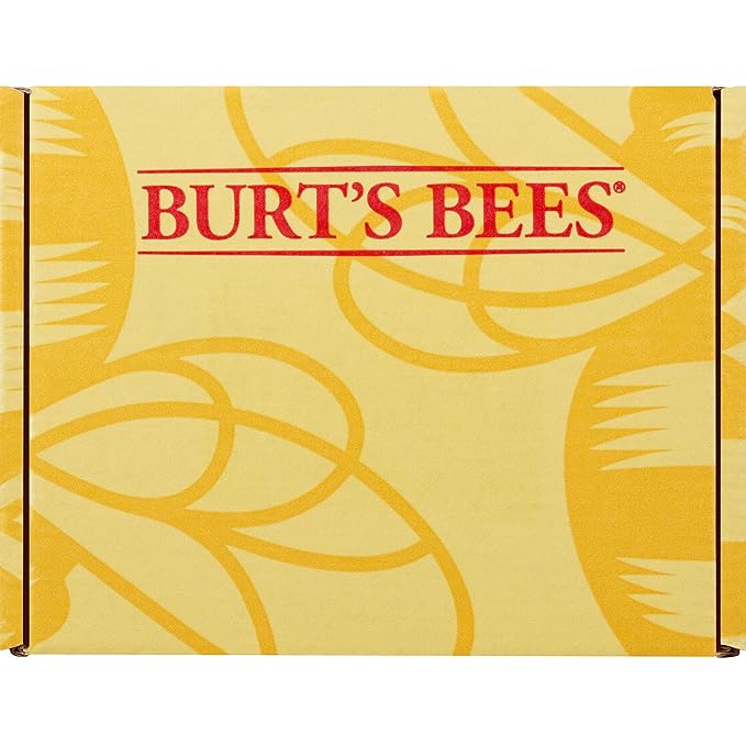 Burt's Bees Rescue Lip Relief Lip Balm, With Shea Butter and Echinacea, Tint-Free, Natural Origin Lip Care, 3 Tubes, 0.35 oz.-Velvo Beauty