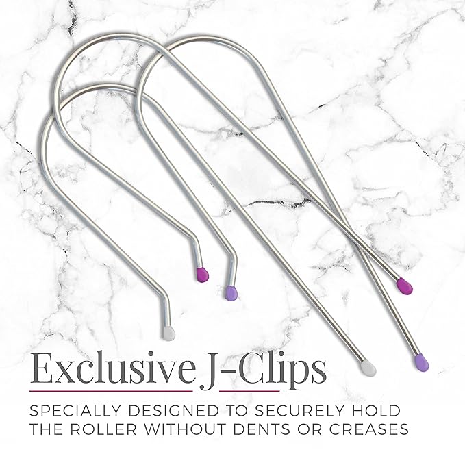 Remington Ionic Conditioning Hair Setter, 20 Velvet Hair Rollers, 6 Large (1¼”), 10 Medium (1"), 4 Small (¾”), Blowout Style Hair Curlers-Velvo Beauty