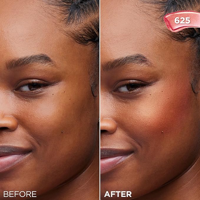 L'Oreal Paris True Match Lumi Le Liquid Blush, Intense Lightweight Blush Formula With Liquid Pigments, Glowy Gold Pink, 0.33 Fl Oz-Velvo Beauty