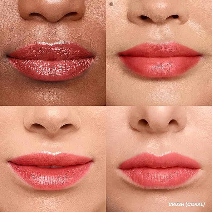 Wonderskin Wonder Blading Lip Stain Peel Off and Reveal Kit - Long Lasting, Waterproof Pink Lip Tint, Transfer Proof Natural Lip Stain Kit (Crush)-Velvo Beauty