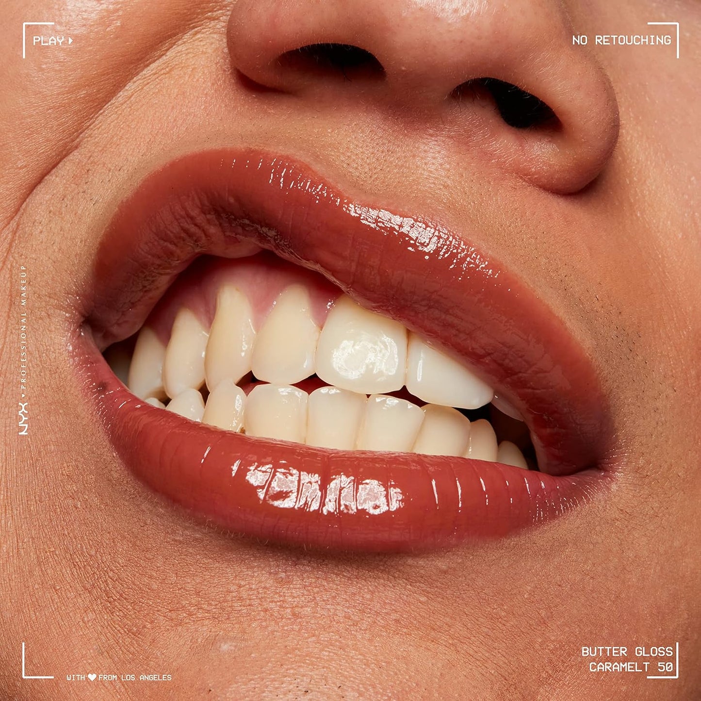 NYX PROFESSIONAL MAKEUP Butter Gloss Brown Sugar, Non-Sticky Lip Gloss - Caramelt (Medium Brown) (Pack of 2)-Velvo Beauty