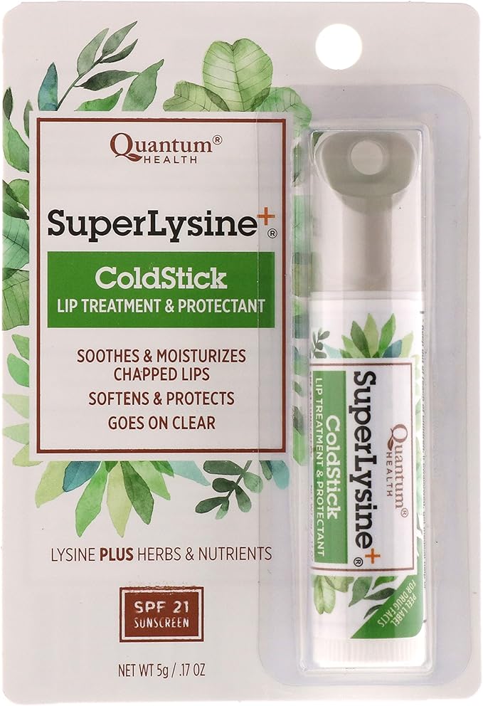 Quantum Super Lysine + ColdStick Lip Protectant & Treatment - 0.18 oz-Velvo Beauty
