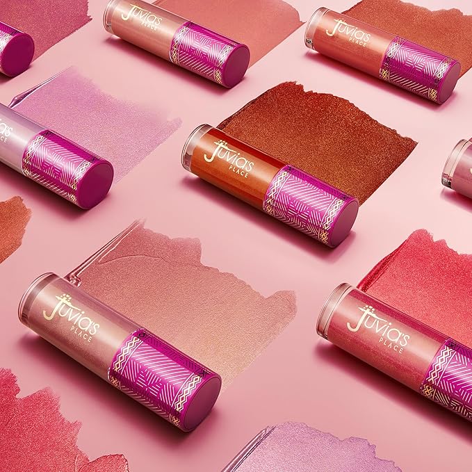 Juvia's Place Blushed Liquid BlushLighter Soft Tulip Glow - Liquid Blush for Cheeks with Luminous Glow, Long-Wearing, Buildable & Highly-Pigmented Makeup Blush, Easy to Blend Liquid Blush-Velvo Beauty