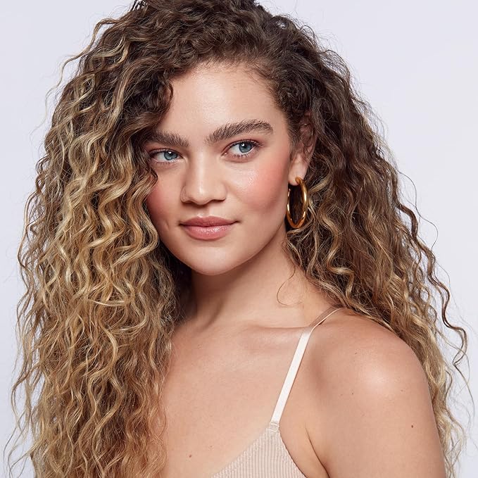 Saie Dew Blush - Lightweight Liquid Blush with a Blendable + Buildable Cream Finish - Dewy Cheek Tint with Doe Foot Wand Makeup Applicator - Soft Rose Blush - Rosy (.40 oz)-Velvo Beauty