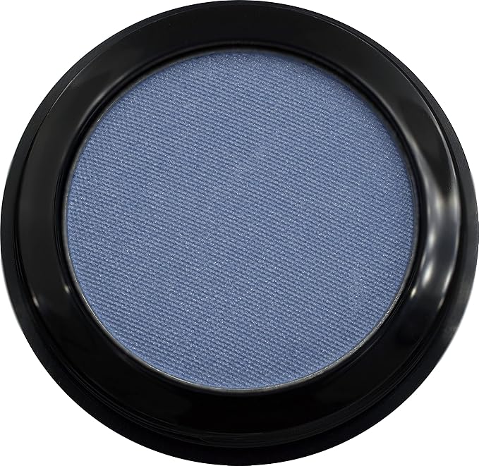 Light Pale Blue Velvet Shimmering Robins Egg Opaque Pressed Powder Single Vegan Eyeshadow; Talc, Paraben & Cruelty Free-Velvo Beauty