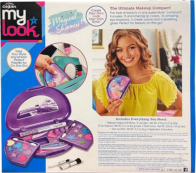 Glitter Makeup Compact-Velvo Beauty