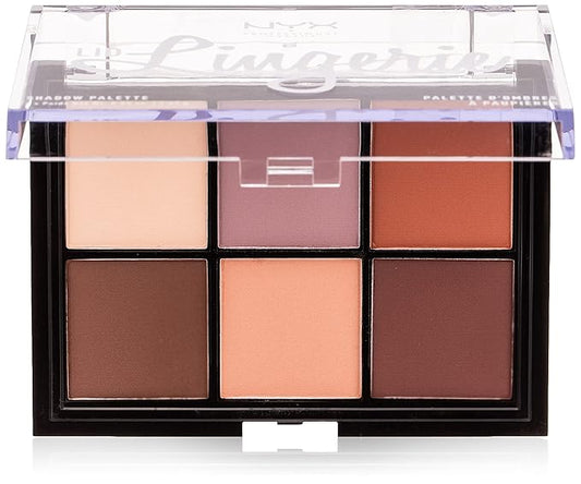 NYX PROFESSIONAL MAKEUP Lid Lingerie Shadow Palette, Eyeshadow Palette-Velvo Beauty