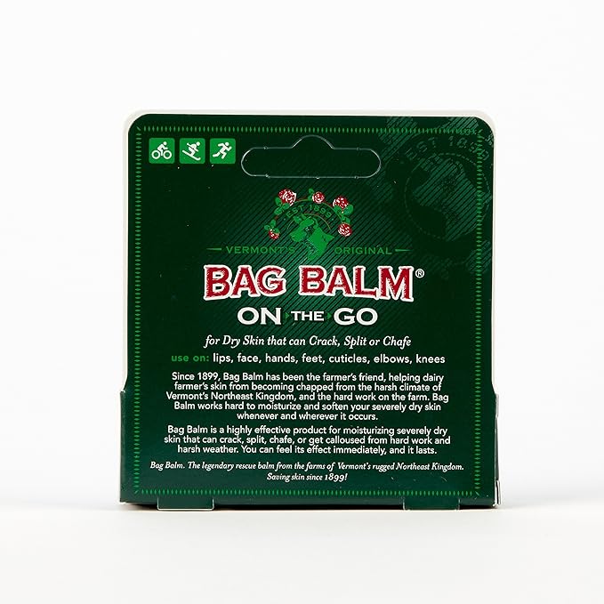 Bag Balm Original Formula Skin Moisturizer 0.33oz Lip Balm Tube-Velvo Beauty