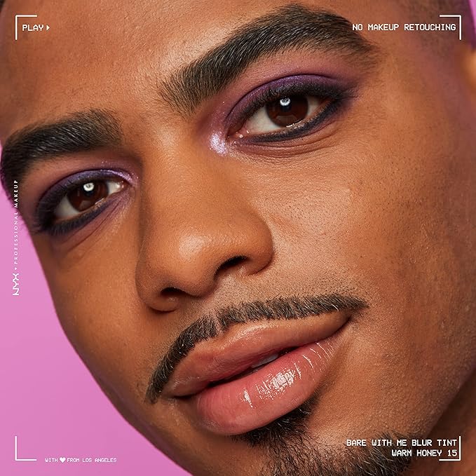 NYX PROFESSIONAL MAKEUP Bare With Me Blur Skin Tint Foundation Make Up with Matcha, Glycerin & Niacinamide - Warm Honey-Velvo Beauty