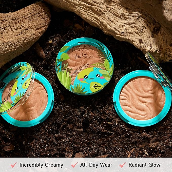 Physicians Formula Earth Day Butter Bronzer Deep Bronzer, Clean Beauty, Dermatologist Tested, Vegan, Cruelty-Free-Velvo Beauty