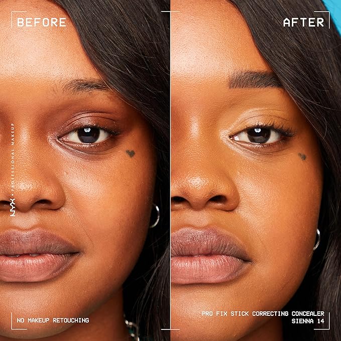 NYX PROFESSIONAL MAKEUP Pro Fix Stick Correcting Concealer, Buildable Medium Coverage Concealer Stick - Sienna-Velvo Beauty