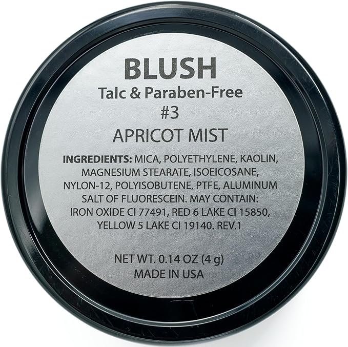 Apricot Mist Vegan Blush Pressed Cheek Color Powder, Talc & Paraben Free, No Animal Testing & Cruelty Free-Velvo Beauty