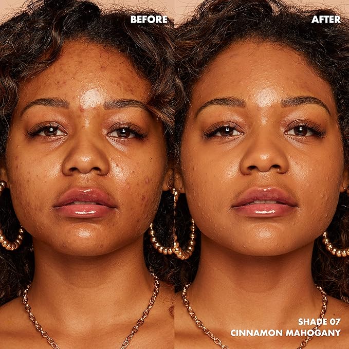 NYX PROFESSIONAL MAKEUP Bare With Me Tinted Skin Veil, Lightweight BB Cream - Cinnamon Mahogany-Velvo Beauty