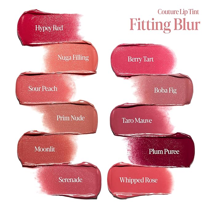 Espoir Couture Lip Tint Fitting Blur #10 Plum Puree 0.14oz | Soft and Creamy Color for Blurry Lip Look | Smudge-Proof Fixing Lip Stain | Lightweight and Comfortable Matte Finish-Velvo Beauty