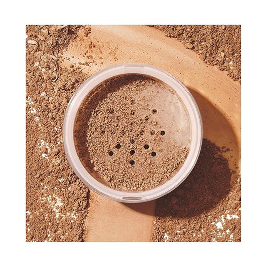 COVER FX Perfect Setting Powder - Shade Tan - Loose Makeup Finishing Powder - Mattify Skin and Lock in Makeup - Blurs Fine Lines - Full Size-Velvo Beauty