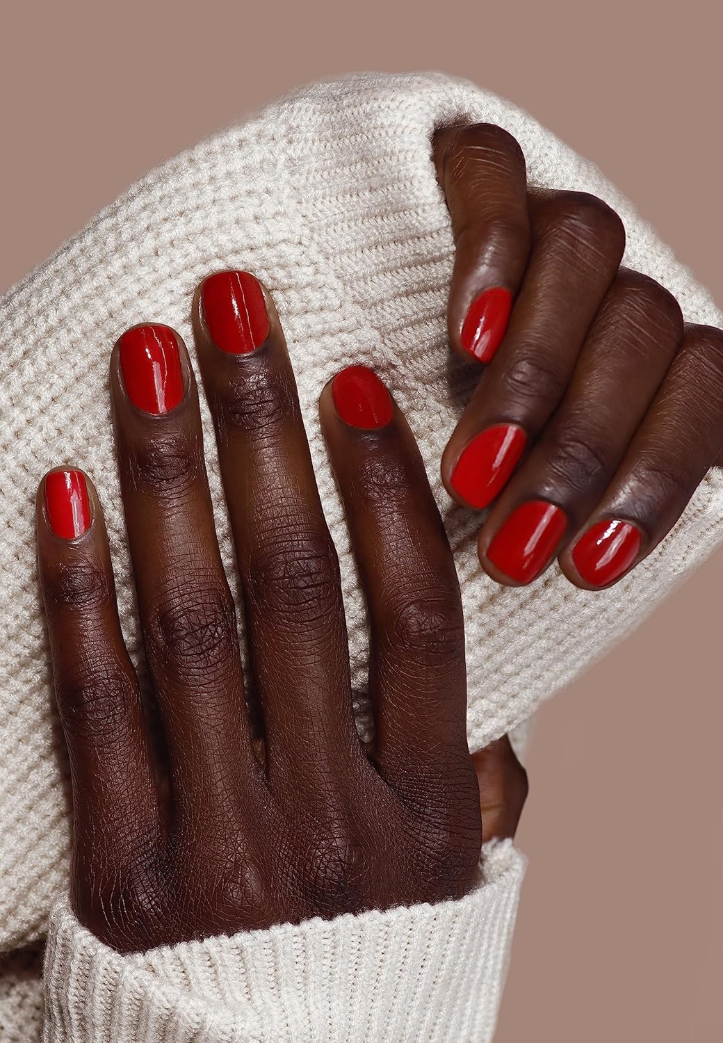 LONDONTOWN lakur Nail Polish - Chip-Resistant, Non-Toxic, Conditions & Hydrates Nails | Glossy Burgundy Red, Mull It Over, .40 fl oz-Velvo Beauty