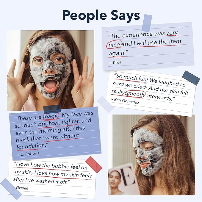 Purederm Deep Purifying Pink O2 Bubble Mask Peach (5 Pack) – Bubble Face Sheet Mask for Purifying & Moisturizing-Velvo Beauty