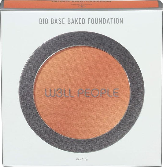 Well People Bio Powder Foundation, Lightweight & Hydrating Foundation For Perfecting & Smoothing Skin, Semi-Matte Finish, Vegan & Cruelty-free, 6N-Velvo Beauty