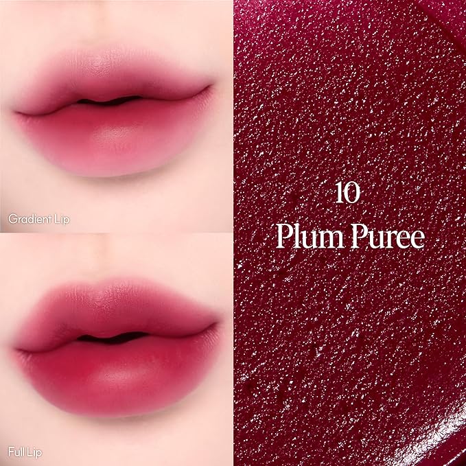 Espoir Couture Lip Tint Fitting Blur #10 Plum Puree 0.14oz | Soft and Creamy Color for Blurry Lip Look | Smudge-Proof Fixing Lip Stain | Lightweight and Comfortable Matte Finish-Velvo Beauty