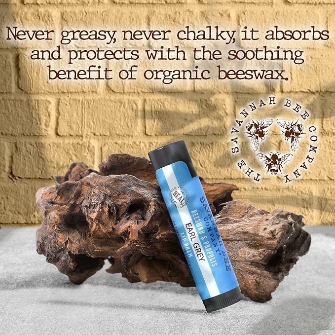 Savannah Bee Company Lip Balm - Lip Moisturizer for Chapped Lips - Hydrating Lip Balm with Pure Honey-Velvo Beauty