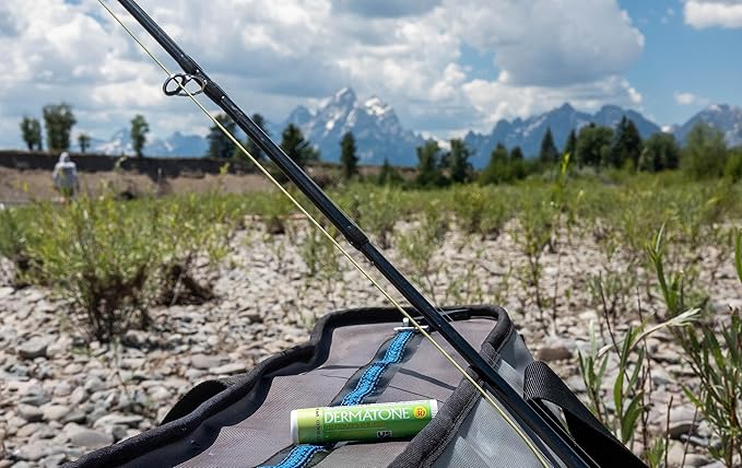 Dermatone Green Tea Lip Balm SPF 30 | Moisturizing | Medicated | Aloe & Vitamin E | Soothes Chapped & Cracked Lips | 3-pack (Green Tea, 0.15oz)-Velvo Beauty