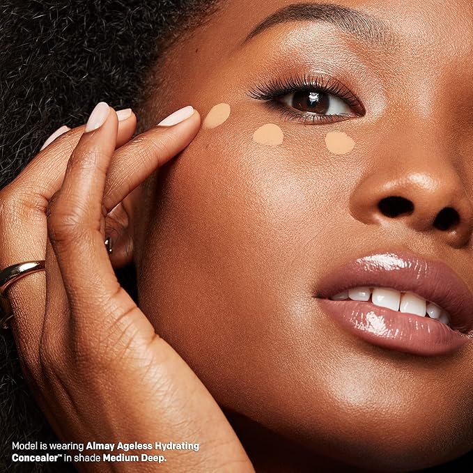 Almay Anti-Aging Concealer, Face Makeup with Hyaluronic Acid, Niacinamide, Vitamin C & E, Hypoallergenic-Fragrance Free, 030 Medium, 0.37 Fl Oz-Velvo Beauty