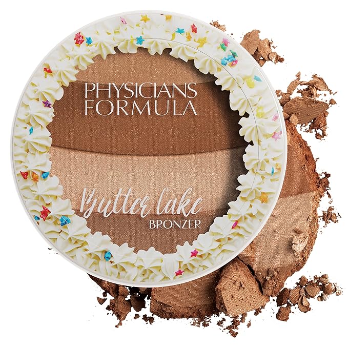 Physicians Formula Murumuru Butter Bronzer Face Makeup, Cheat Day Donut, Chocolate-Velvo Beauty