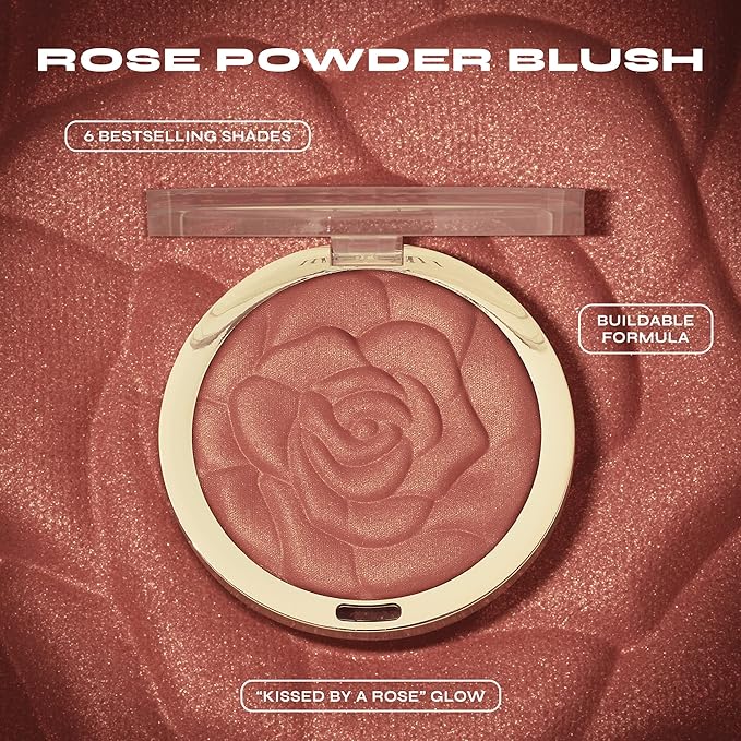 Milani Rose Blush, Powder Blush for Cheeks, Cruelty Free Makeup - Shape, Contour & Highlight Face for a Natural Matte Finish -Coral Cove-Velvo Beauty