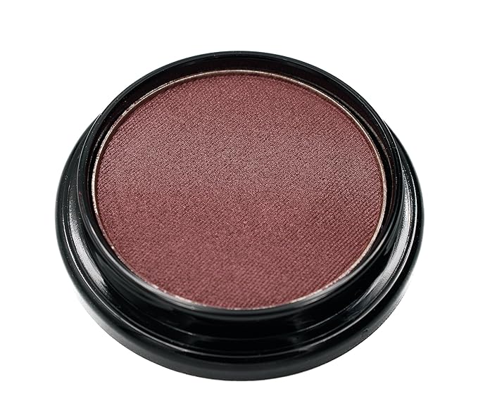 Wine Deep Purple Red Shimmer Pressed Powder Single Vegan Eyeshadow; Talc, Paraben & Cruelty Free-Velvo Beauty