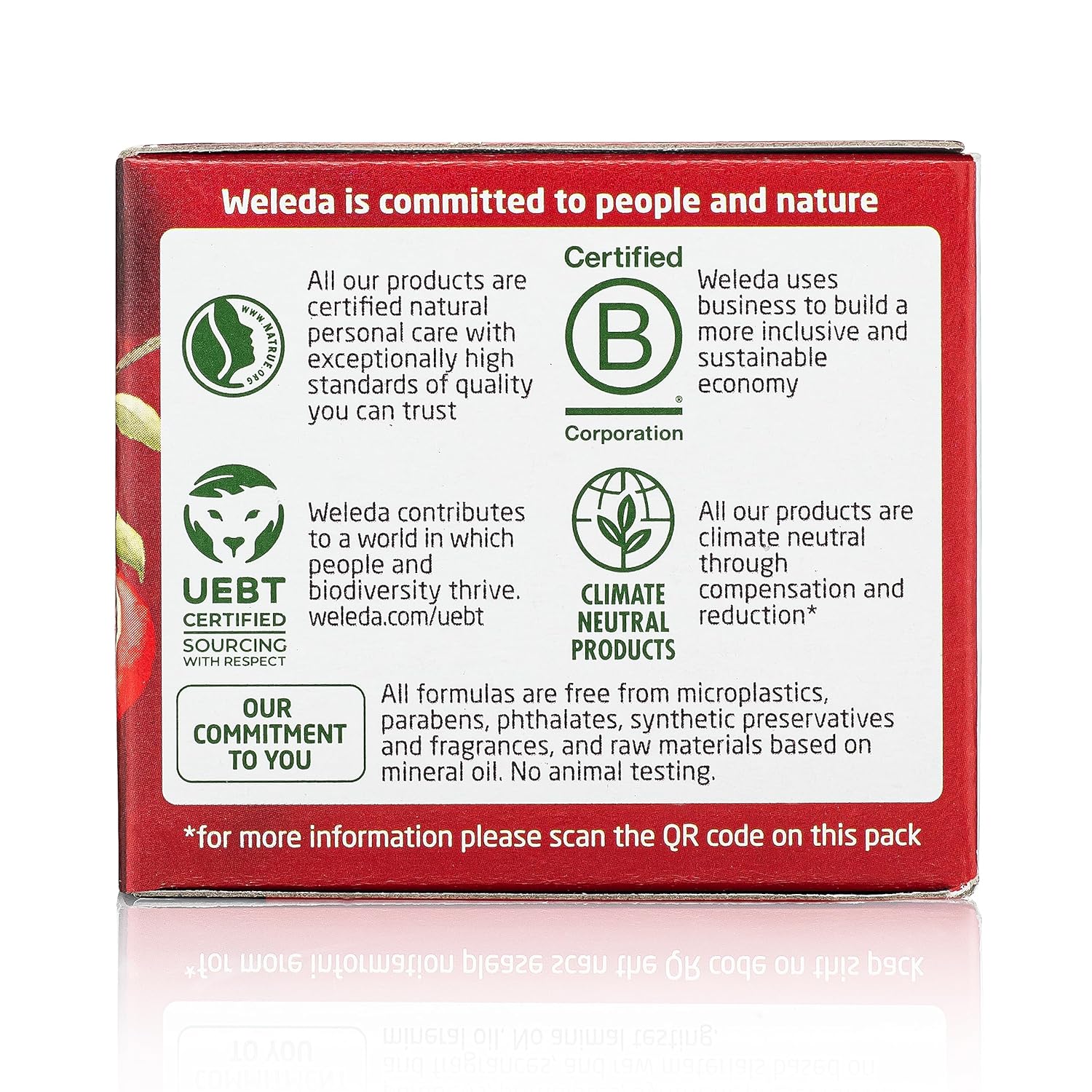 Weleda Face Care Plumping Night Cream, Plant Rich Moisturizer with Pomegranate and Maca Root Peptides-Velvo Beauty