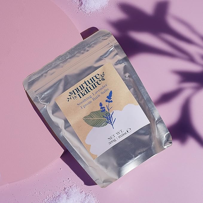 Nurture by Nature's MOMENT FOR MAMA Gift Set, Lavender Pillow Mist, Spa Gift Baskets for Women, 6 Pcs Per Bath Set, Mom Spa Gift Set, Relaxation Kit, Body butter, Shower Oil, Essential Oil Roll on-Velvo Beauty