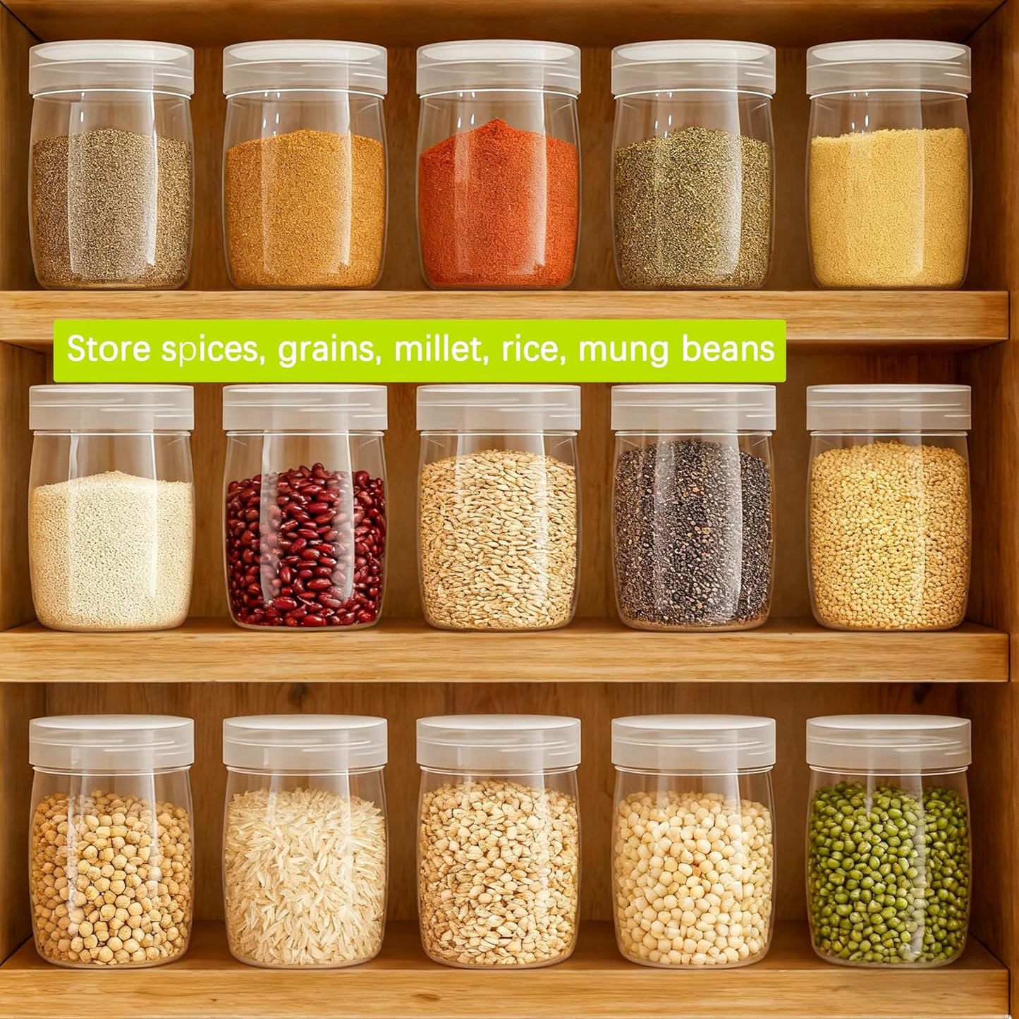 Mini Pudding Jars 82Pack, 5oz/150ml Plastic Favor Jar with Lids, Candy jars,Yogurt Containers with Pressure Sensitive Seal, Mason Jar,Jam,Bath Salt Jars Wedding Favors Honey Pot-Velvo Beauty