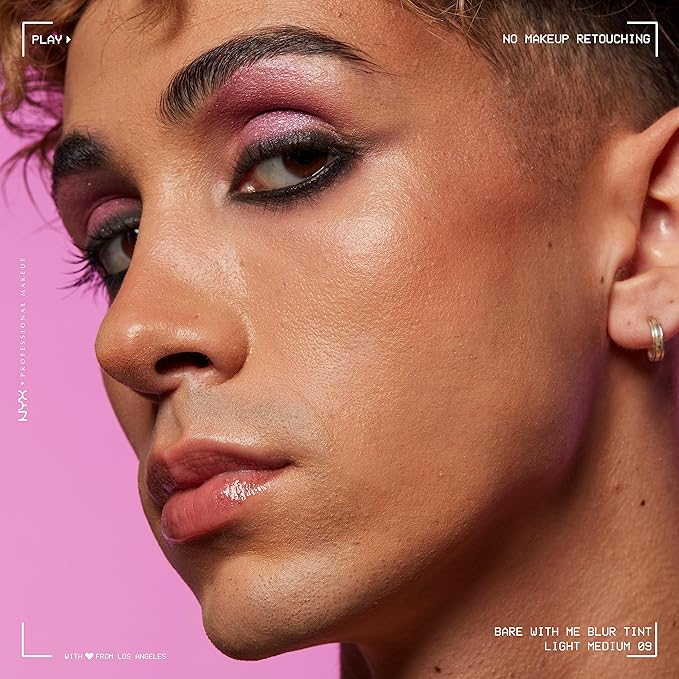 NYX PROFESSIONAL MAKEUP Bare With Me Blur Skin Tint Foundation Make Up with Matcha, Glycerin & Niacinamide - Light Neutral-Velvo Beauty