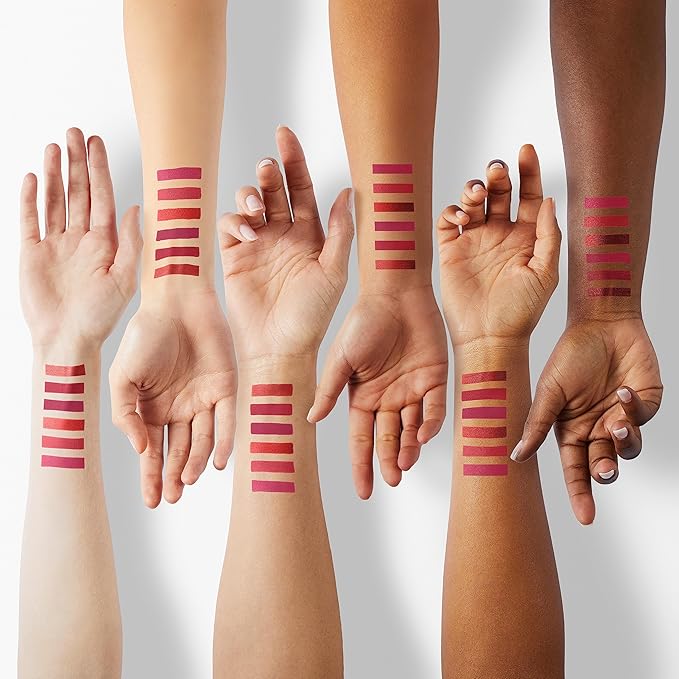 6 Colors Lip Tint Stain Set, Korean Velvet Watery Lip Stain Moisturizing Mini Liquid Lipstick, Multi-use Lip and Cheek Tint, Long lasting Non-Stick Cup Waterproof, Lip Color Makeup-Velvo Beauty