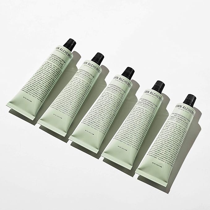 Grown Alchemist Age-Repair Hand Cream - Phyto-Peptide, Sweet Almond, Sage. Non-Greasy Anti Aging Moisturizer Soothes and Softens Hands (40ml)-Velvo Beauty