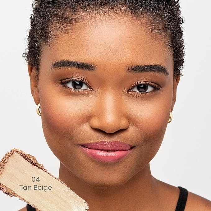 True + Luscious Sheer Halo Complexion Powder – Natural Matte Finish Foundation, Sheer to Medium Coverage – Clean, Vegan and Cruelty Free Powder Foundation – 0.32 oz-Velvo Beauty