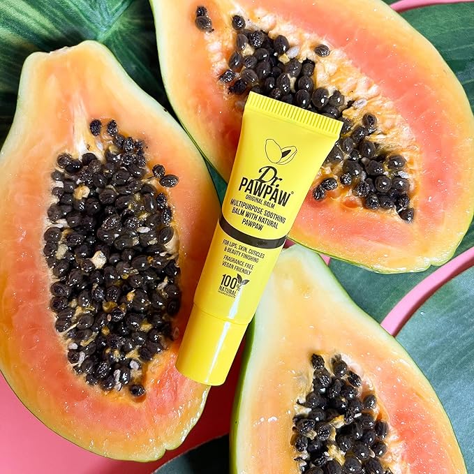 Original Balm, Multi-Purpose Natural No Fragrance Balm for Hydrating Lips, Skin, Hair, Cuticles, Nails & Beauty Finishing (10 ml)-Velvo Beauty