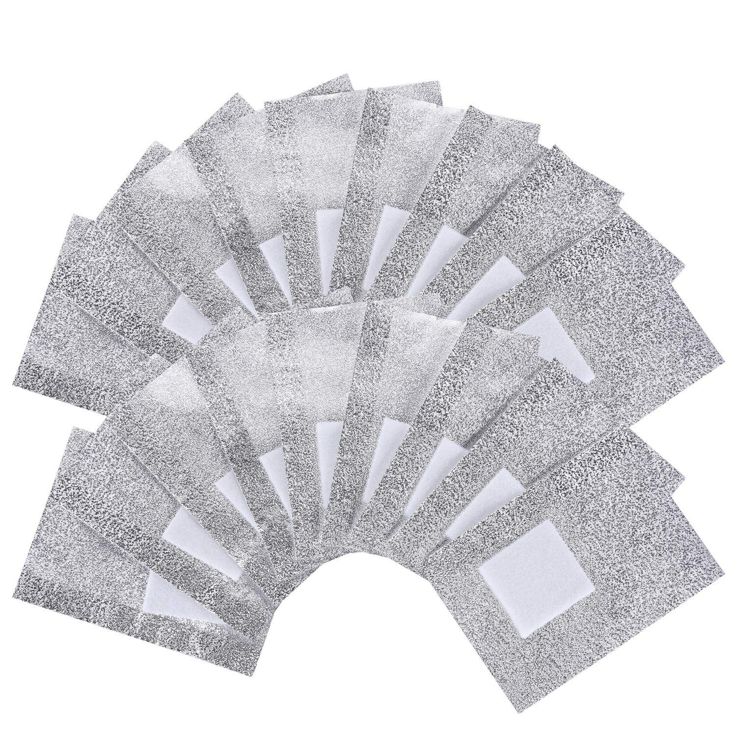 BTYMS 400 Pcs Gel Nail Polish Remover Wraps Nail Foil Wraps Soak Off Cotton Pads Lint Free Finger Nail Wipes-Velvo Beauty