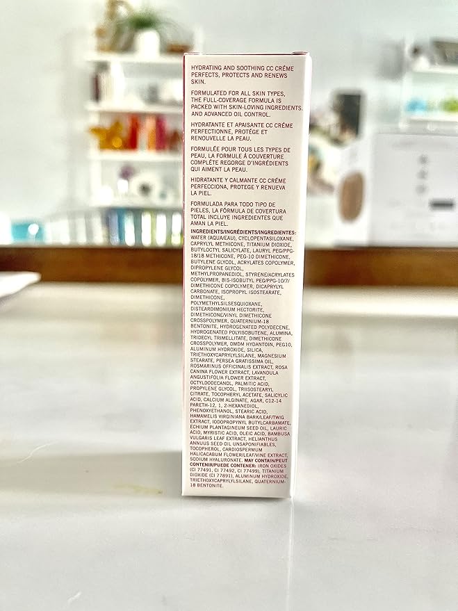 Mirabella Defense CC Creme Full Coverage Foundation with SPF 20, CC Cream Foundation with Sunscreen & Hyaluronic Acid, Oil Control with Salicylic Acid - Fair-Velvo Beauty