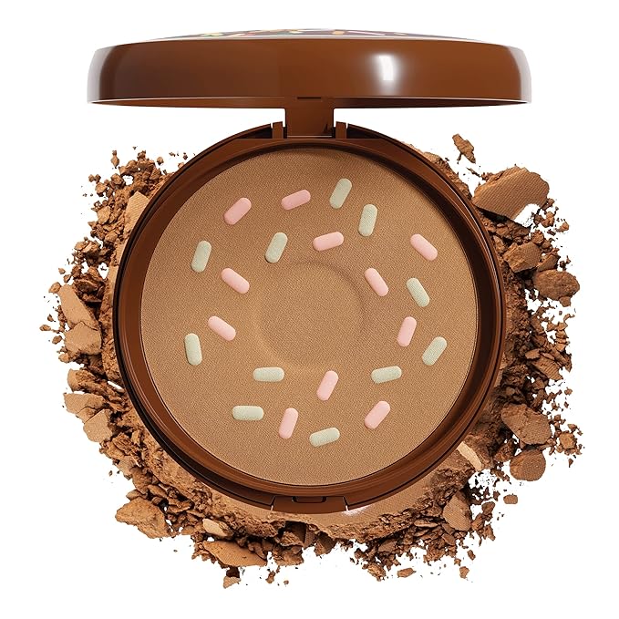 Physicians Formula Murumuru Butter Cheat Day Donut Bronzer, Lightweight, Cruelty-Free, For Sensitive Skin, Dark Shimmer Cream Bronzer, 0.38Oz, Sprinkles-Velvo Beauty