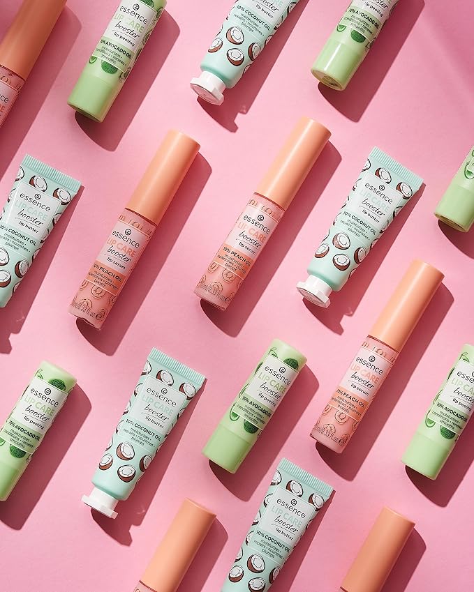 essence | Lip Care Booster Lip Serum | Moisturizing, Transparent Lip Balm with Peach Oil | Vegan & Cruelty Free-Velvo Beauty