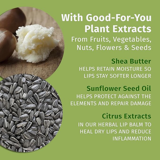 Hempz Holiday Lip Balm Trio Gift Set, Under the Mistletoe, Original Scent and Spun Sugar Vanilla Scent, Pack of 3-Velvo Beauty