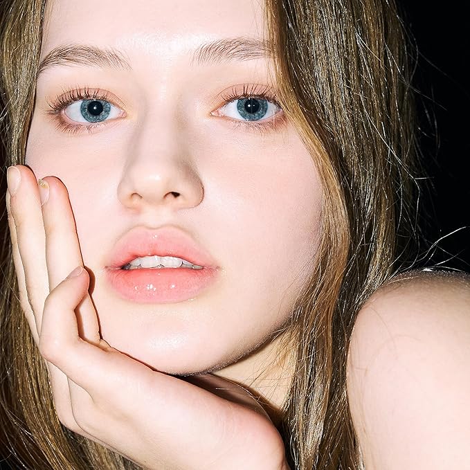 AOU GLOWY TINT BALM Tinted Lip Balm with Natural Gloss Instant Hydration for Chapped Lips 0.12Oz (00 Good Balm)-Velvo Beauty