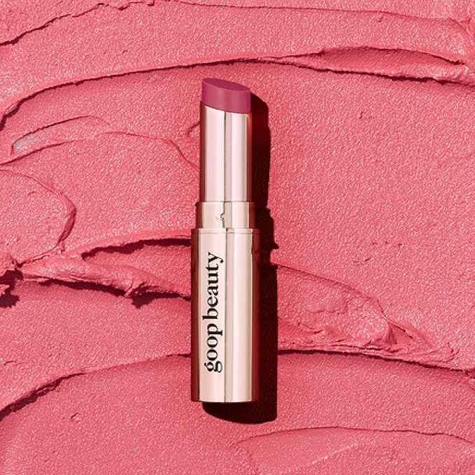 goop Beauty Tinted Lip Balm - Moisturizing, Soothing, Hydrating Lip Balm for Chapped, Cracked & Dry Lips, Nude-Pink Color, 0.16 oz-Velvo Beauty