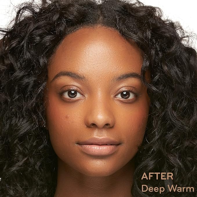 pūrlisse Radiant Glow Illuminating BB Cream with SPF 30 - Glow BB Cream Enriched with Goji & Hawthorn Berry for Dewy Skin - Helps to Improve Skin Texture & Radiance - Deep (1.4 oz)-Velvo Beauty