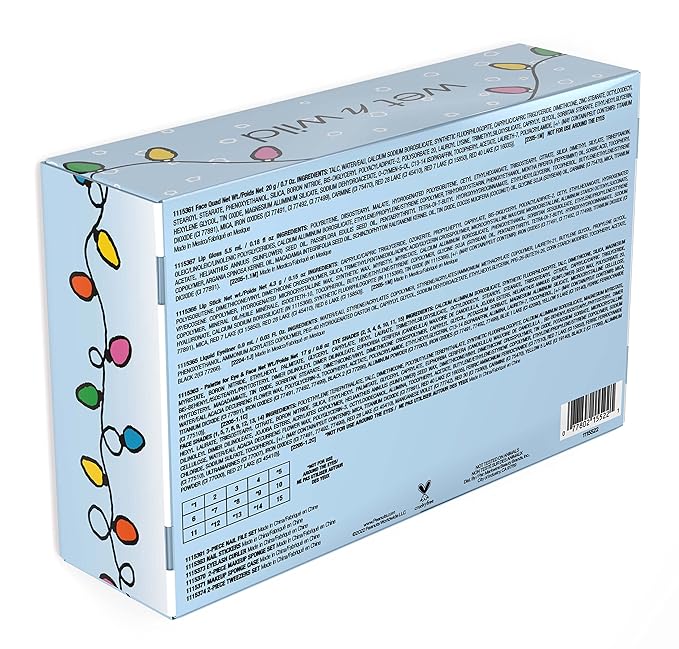 wet n wild Peanut Collection PR Box - Makeup Set with Versatile Brushes, Vibrant Buildable & Blendable Palettes, & Lip Glosses for Unique Looks, Cruelty-Free & Vegan-Velvo Beauty